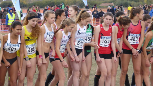 JW on the start line